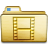 Yellow Movies Icon